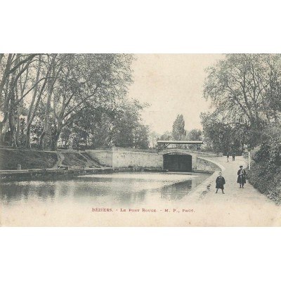 Béziers - Le Pont Rouge 1900 